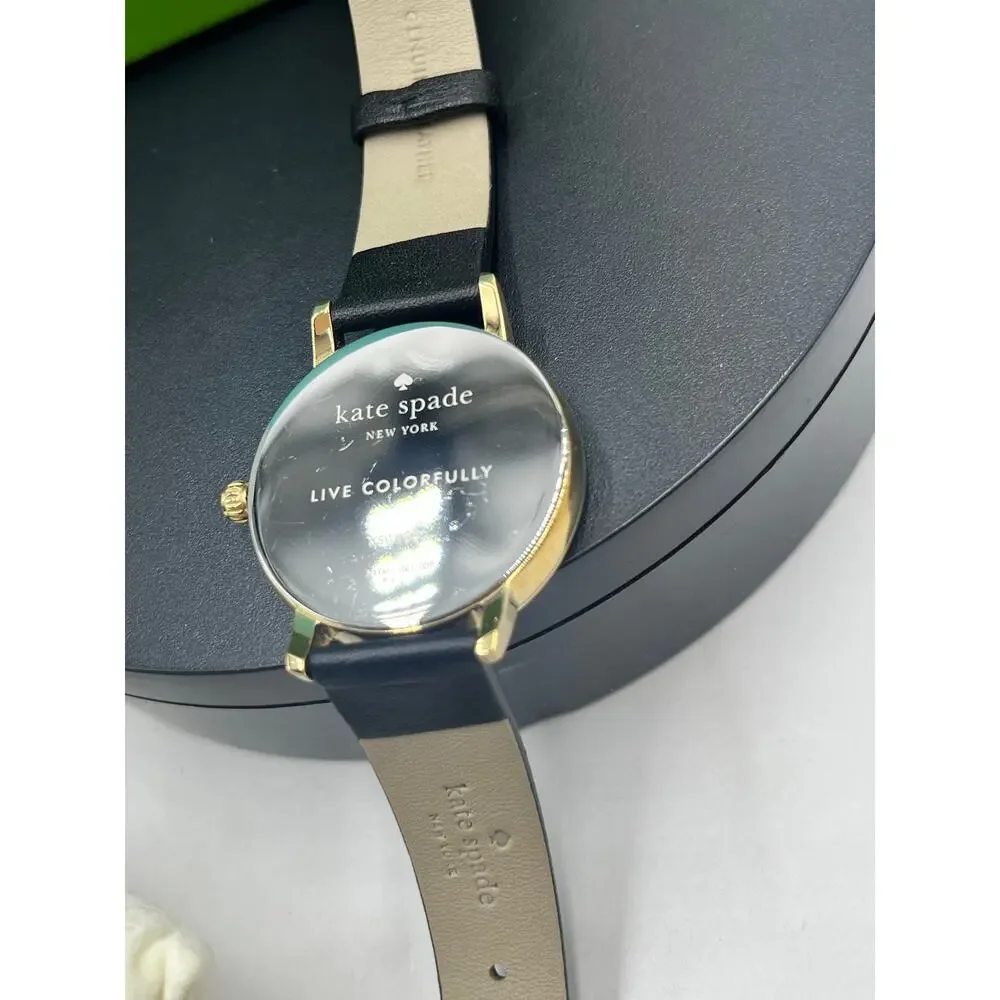 Kate Spade New York Metro 0586 Women's Leather Analog‎ Dial Quartz Watch EY586